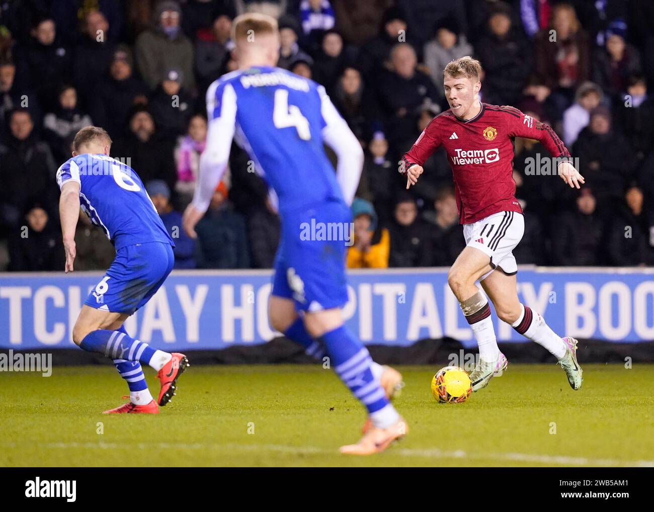 Hojlund manchester united 2024 fa cup hi-res stock photography and ...