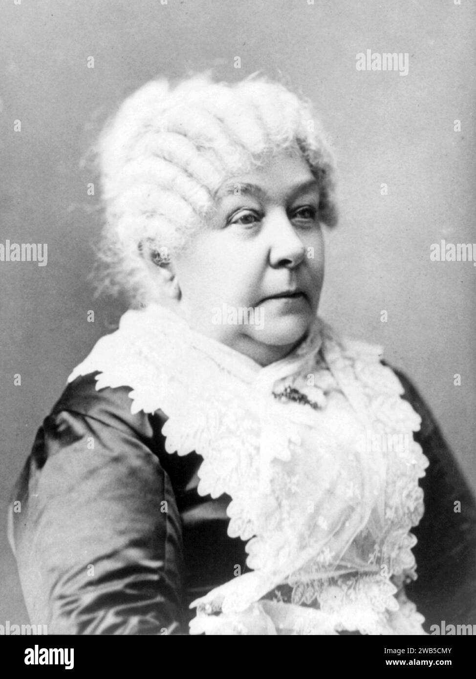 Elizabeth Cady Stanton (1815 – 1902) American writer and activist who ...