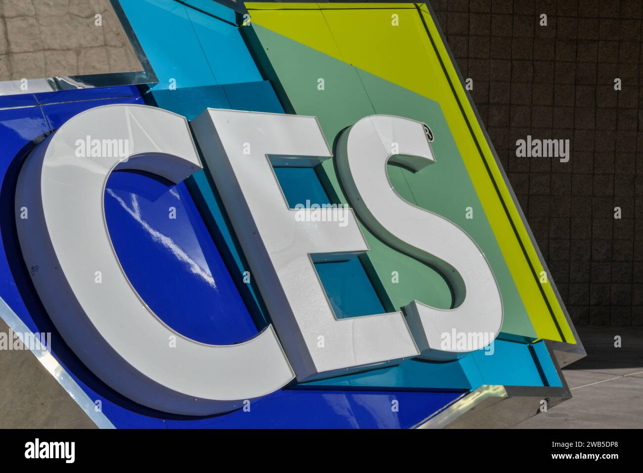 Las Vegas, NV, USA. 8th Jan, 2024. View of CES 2024 at the Las Vegas