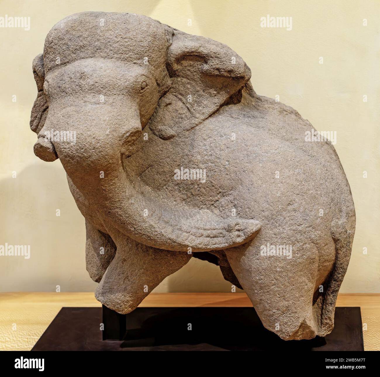 (Toulouse) Elephant passant Royaume de Champa (Vietnam Stock Photo
