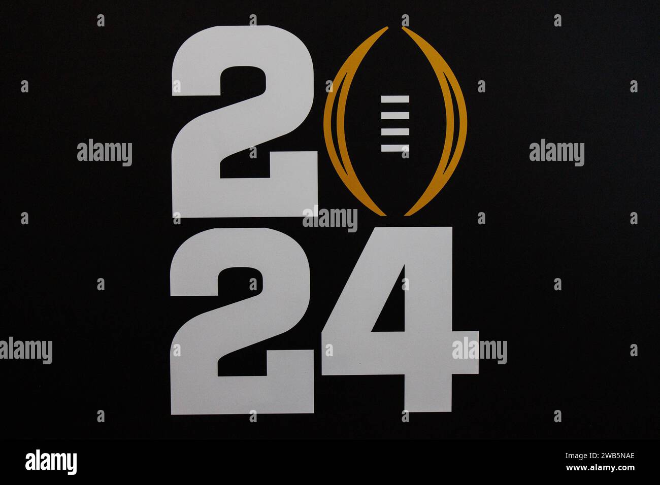 Houston, Texas, USA. 08th Jan, 2025. A general view of the National