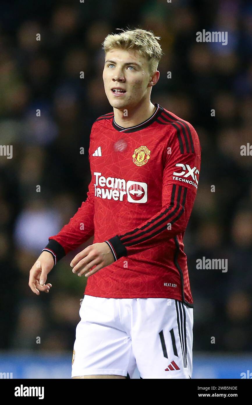 Rasmus hojlund manchester united 2024 hi-res stock photography and ...
