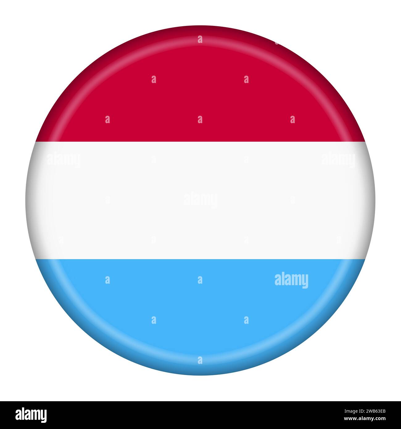 Luxembourg Flag Button 3d Illustration With Clipping Path Stock Photo luxembourg-flag-button-3d-illustration-with-clipping-path-stock-photo