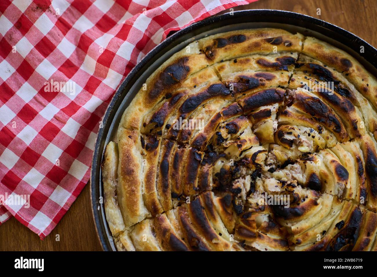 Exquisitely prepared, this traditional Bosnian dish showcases a ...