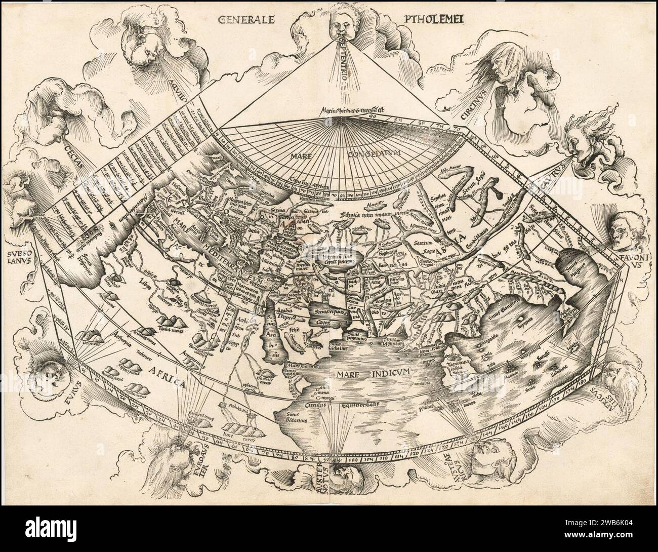 Waldseemuller Map Hi Res Stock Photography And Images Alamy 1513 Ptolemaic World Map By Martin Waldseemller 2WB6K04