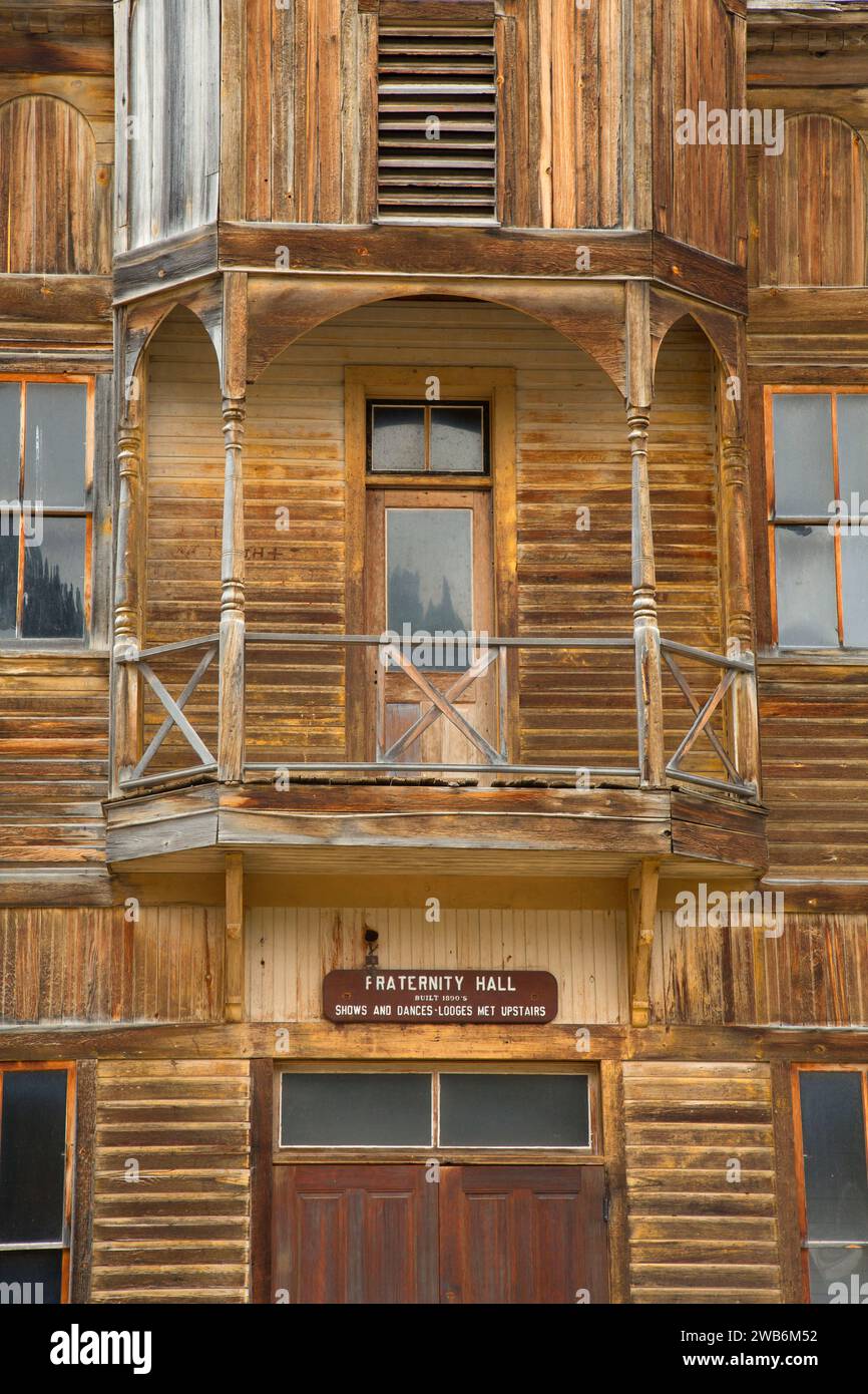 Fraternity Hall, Elkhorn State Park, Beaverhead-Deerlodge National ...