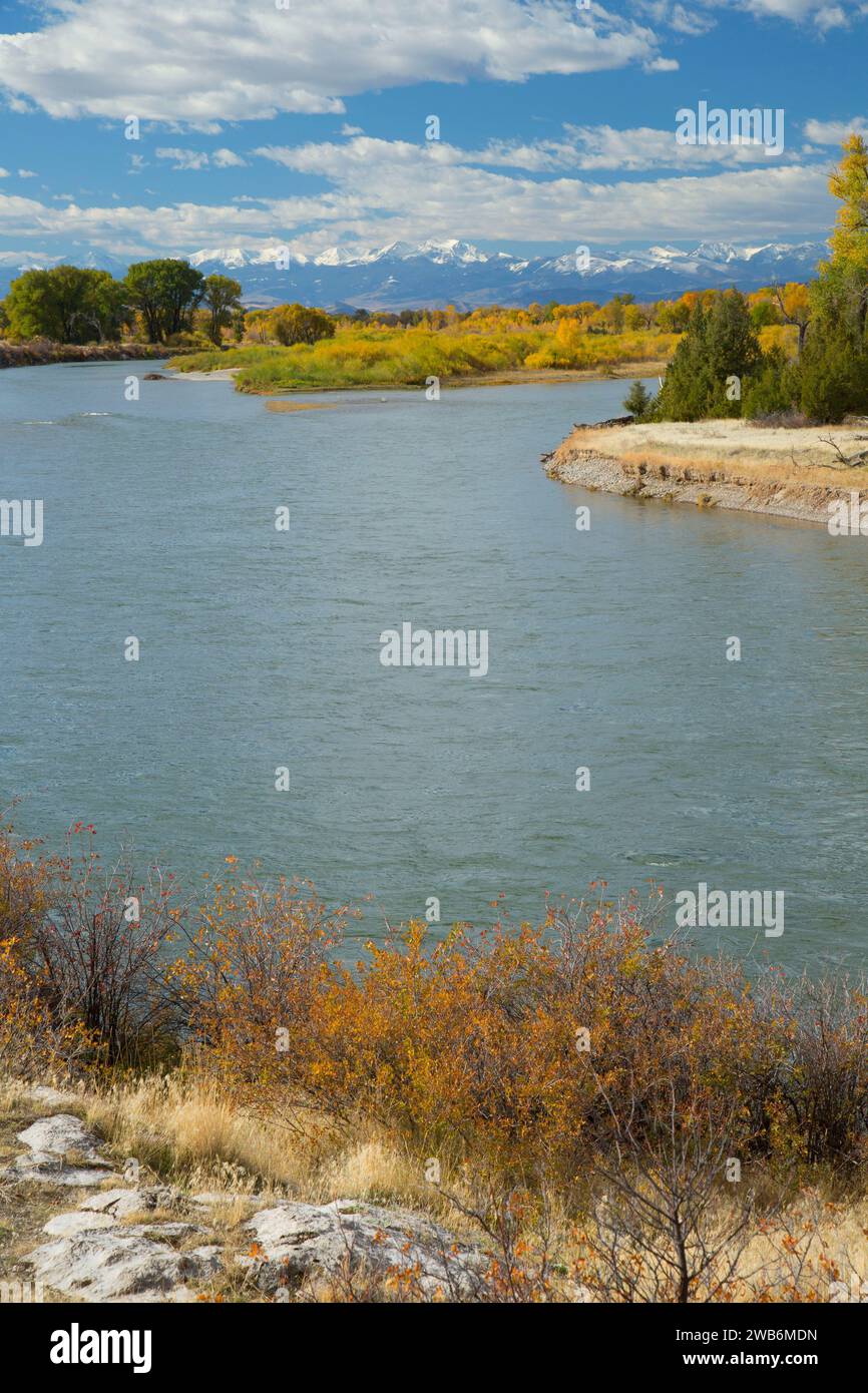 Missouri River, Missouri Headwaters State Park, Montana Stock Photo Alamy