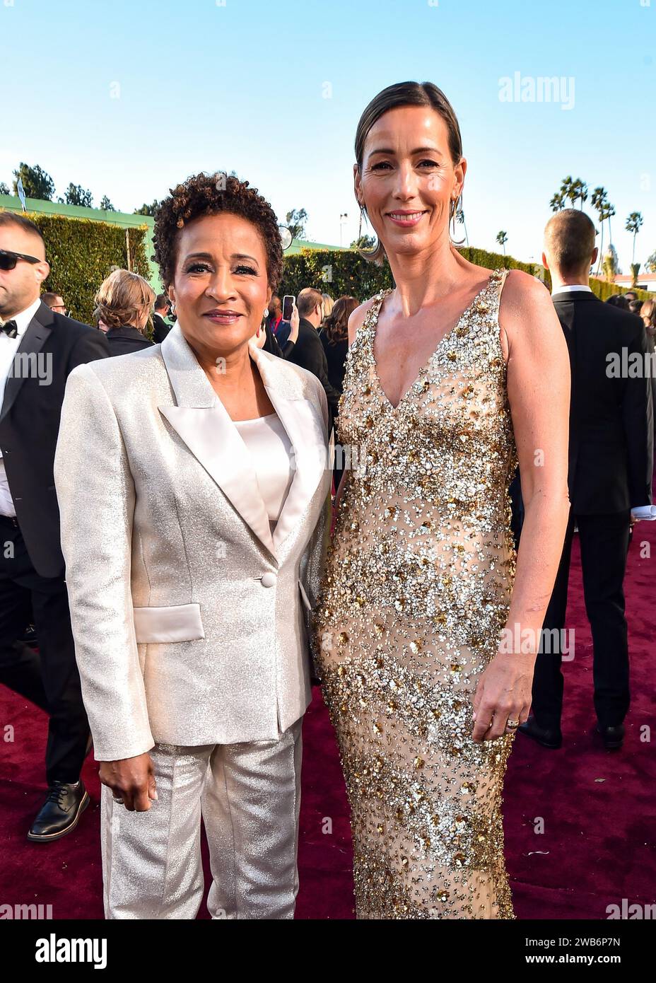 Beverly Hills, United States. 07th Jan, 2024. Wanda Sykes and Alex