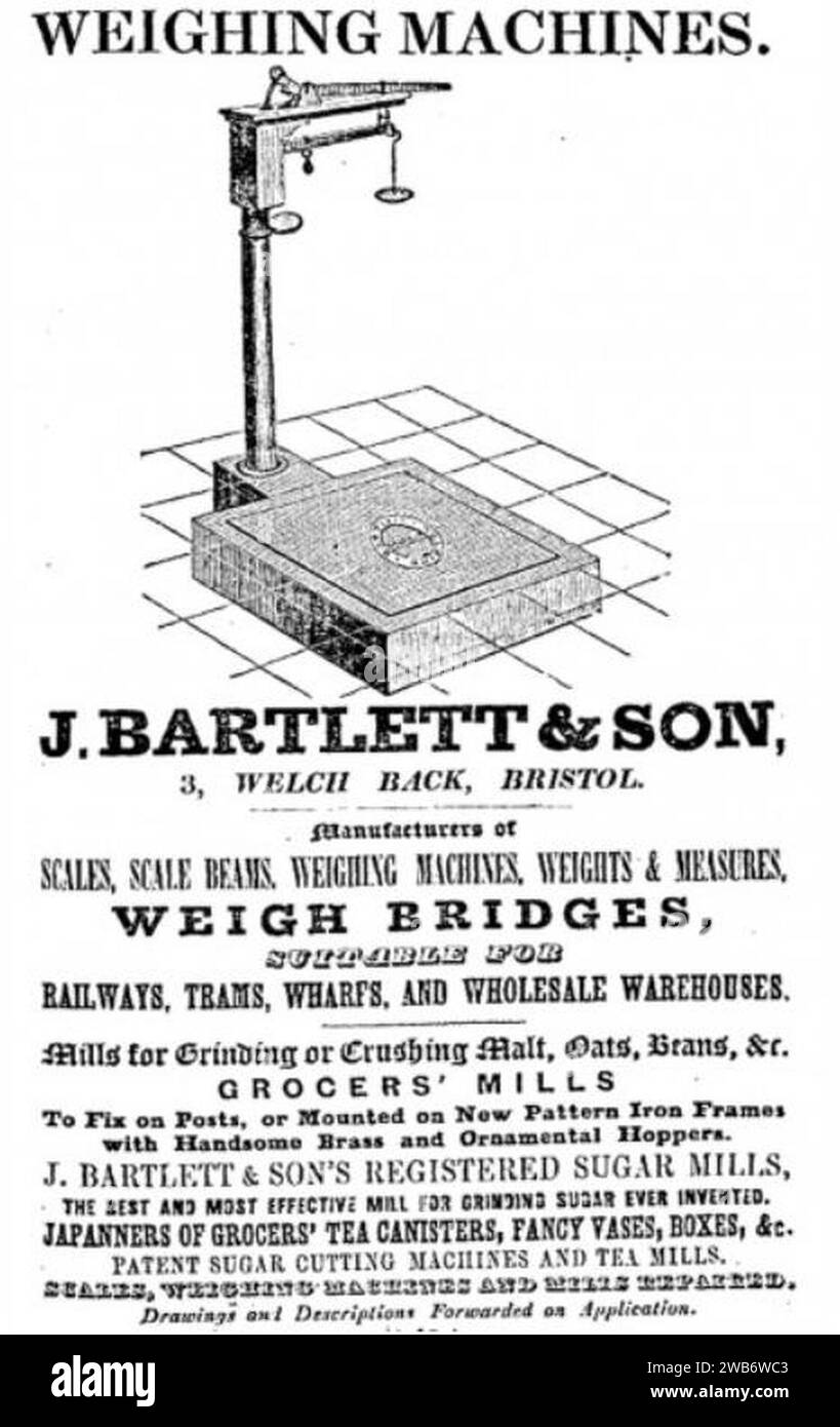 Weighing machines Black and White Stock Photos & Images Alamy