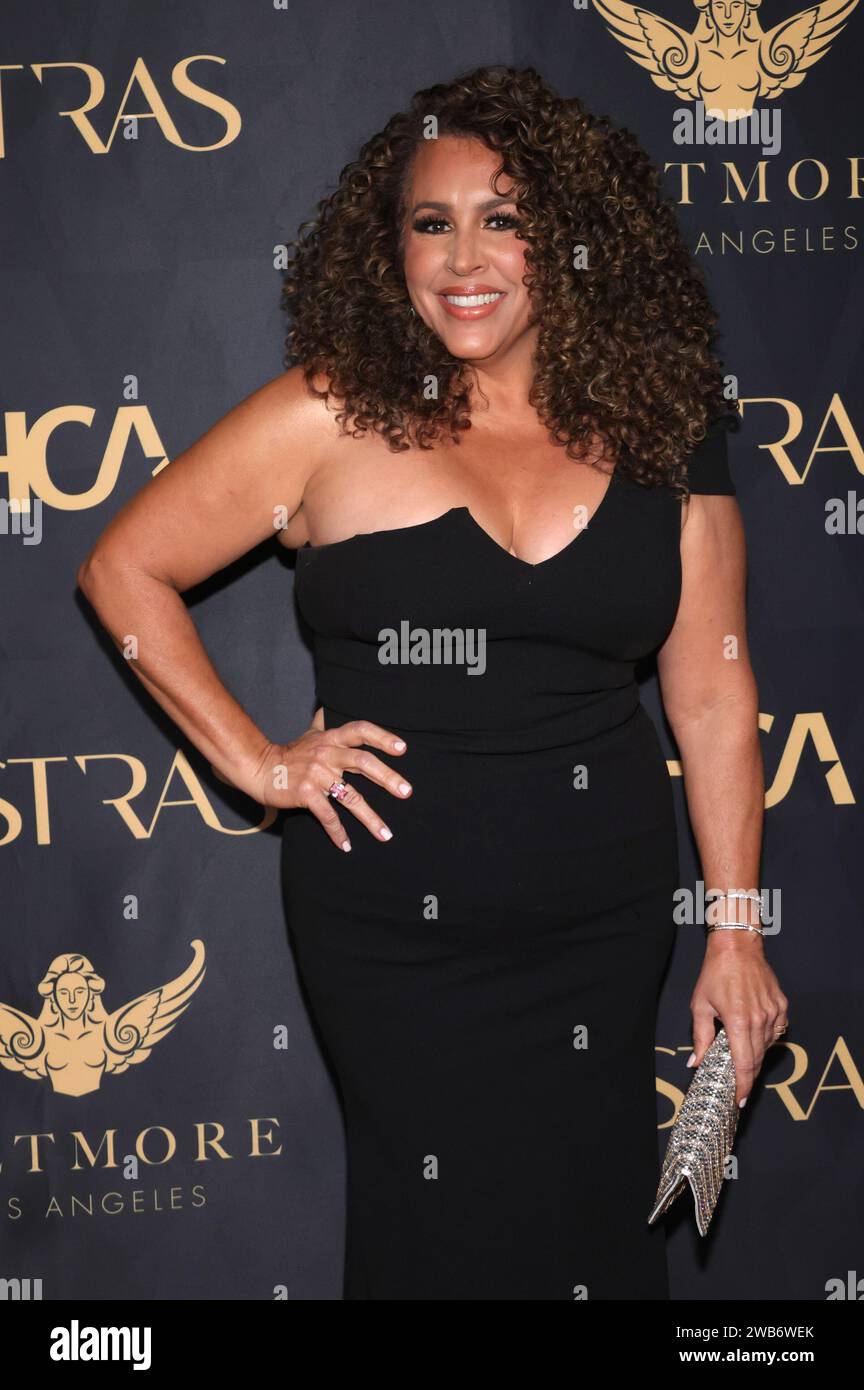 LOS ANGELES, CA - JANUARY 8 Diana-Maria Riva at the Astra Film Awards at the Biltmore Hotel on January 8, 2024 in Los Angeles, California Credit: Faye Sadou/MediaPunch Credit: MediaPunch Inc/Alamy Live News Stock Photo