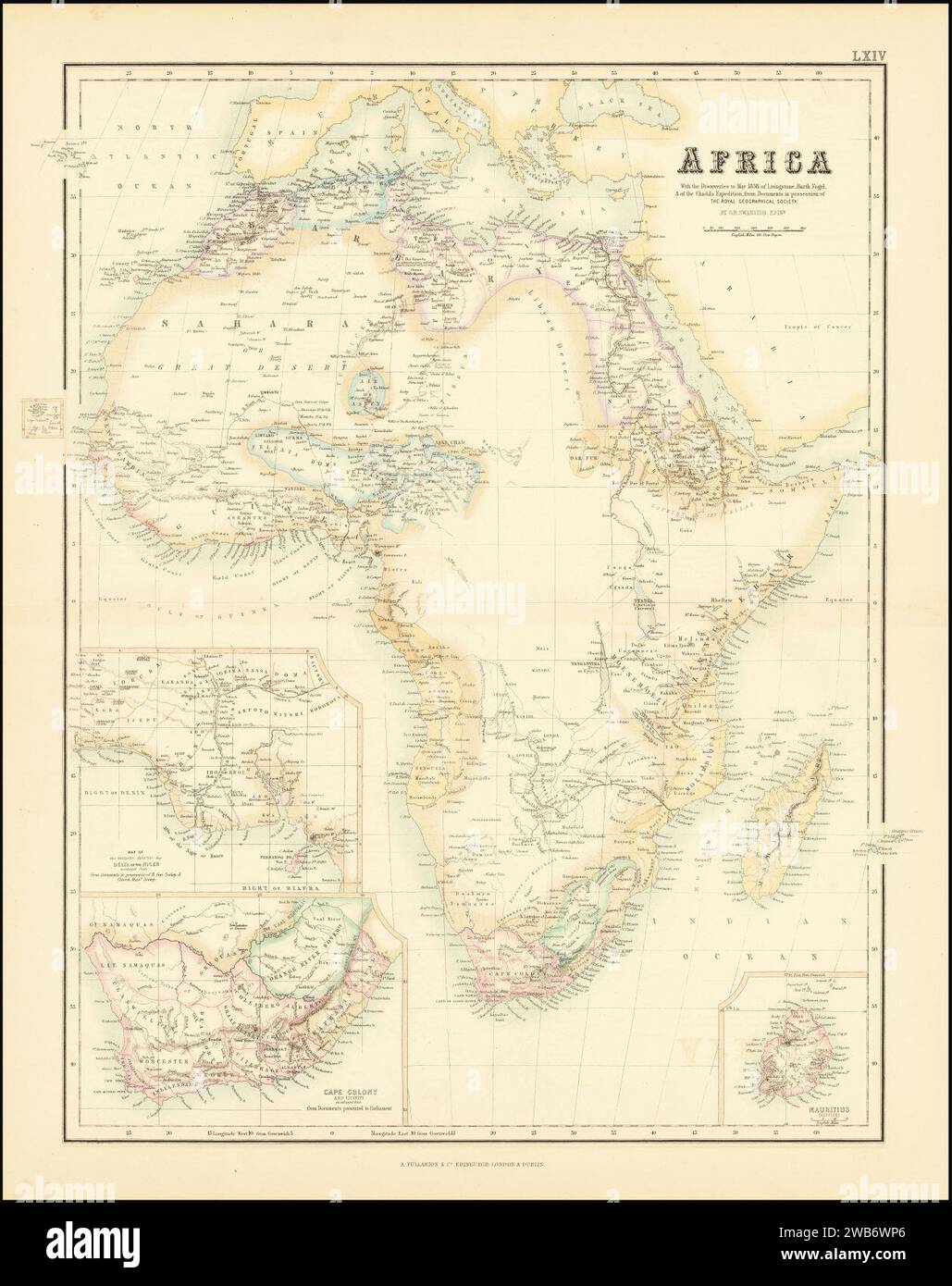 1855 map hi-res stock photography and images - Alamy