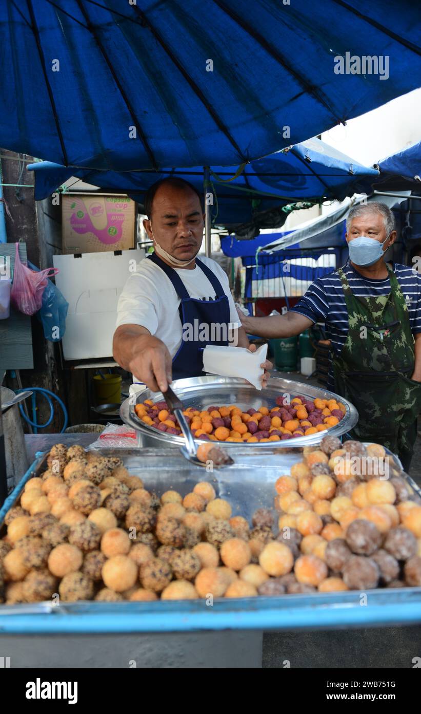 Khanom khai hong is a popular Thai dessert Stock Photo Alamy