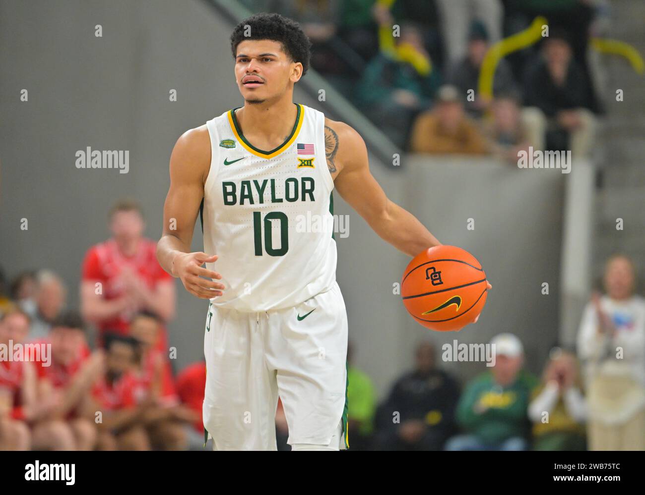 Waco, Texas, USA. 2nd Jan, 2024. Baylor Bears Guard RayJ Dennis (10 ...