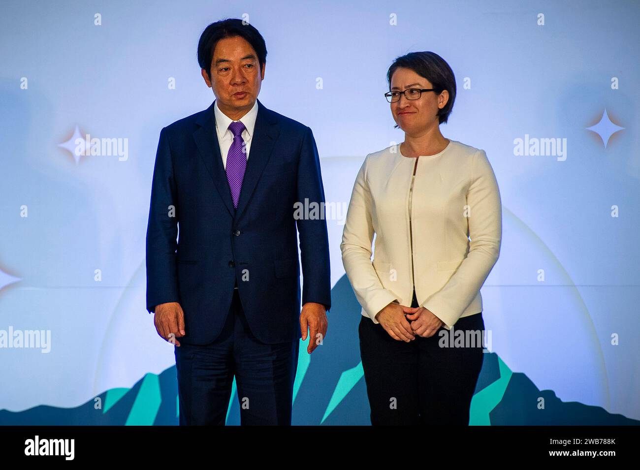 Taipei. 09th Jan, 2024. Taiwan Vice President and Democratic ...
