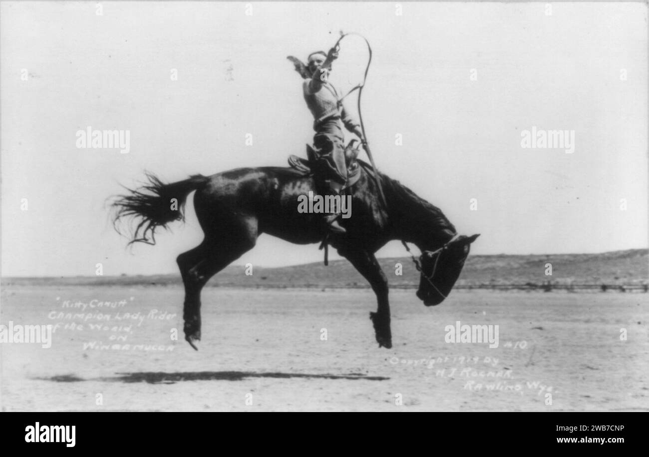 Lady rider Black and White Stock Photos & Images - Alamy