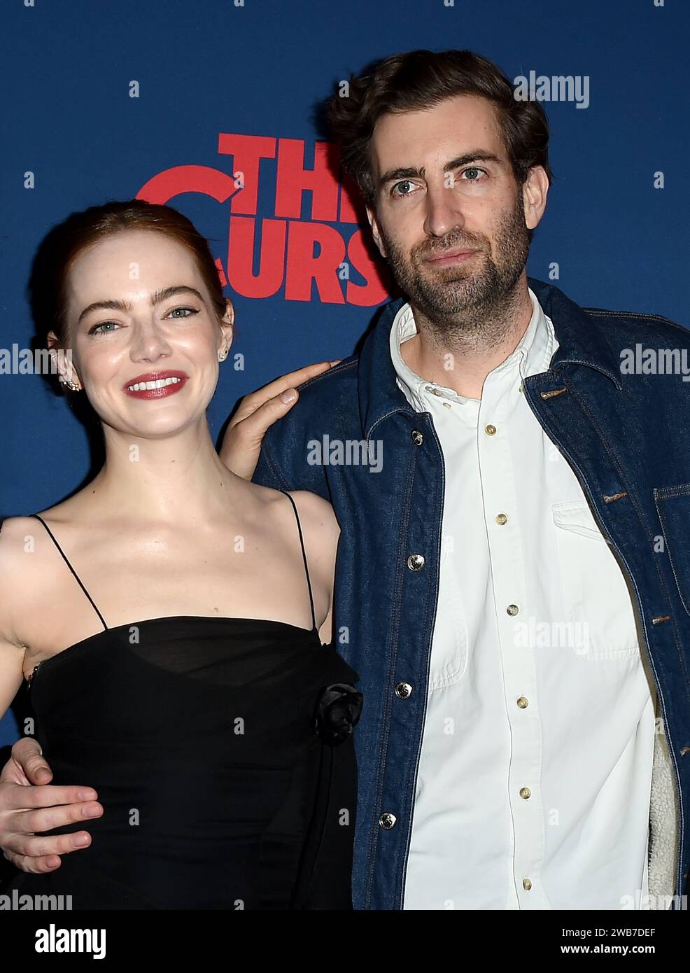 Beverly Hills, USA. 08th Jan, 2024. Emma Stone and Dave McCary arriving ...