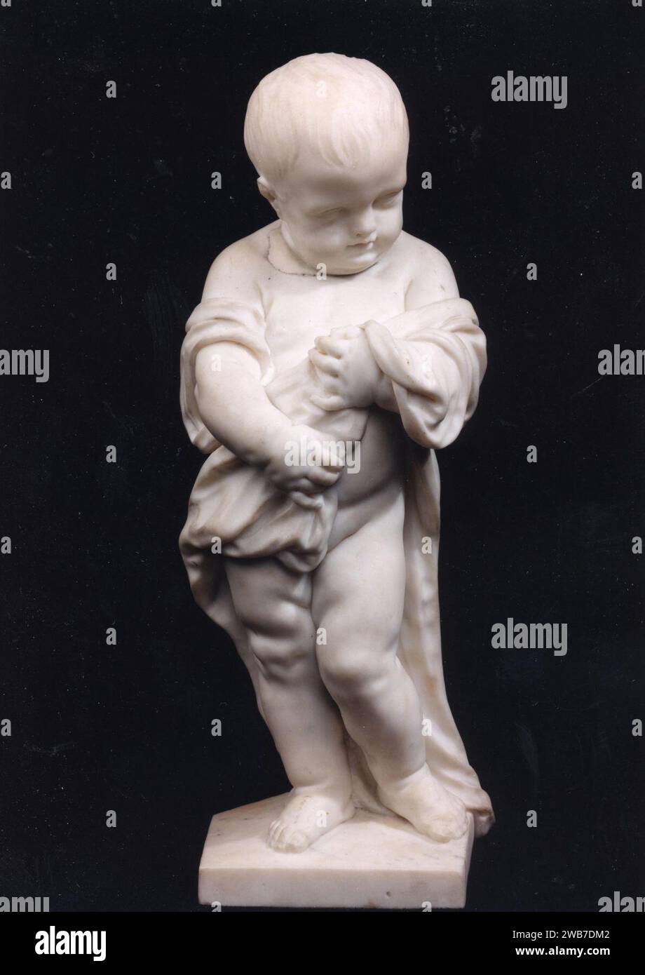 Lucas Faydherbe - The Jesus child pulling up his robe Stock Photo - Alamy