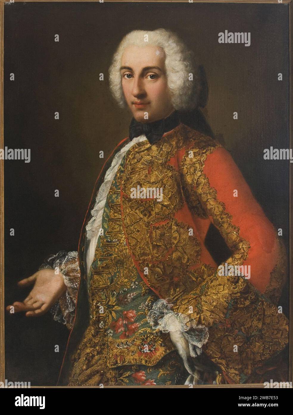 Marcantonio Colonna di Stigliano, III principe di Sonnino (Giuseppe Pascaletti). Stock Photo