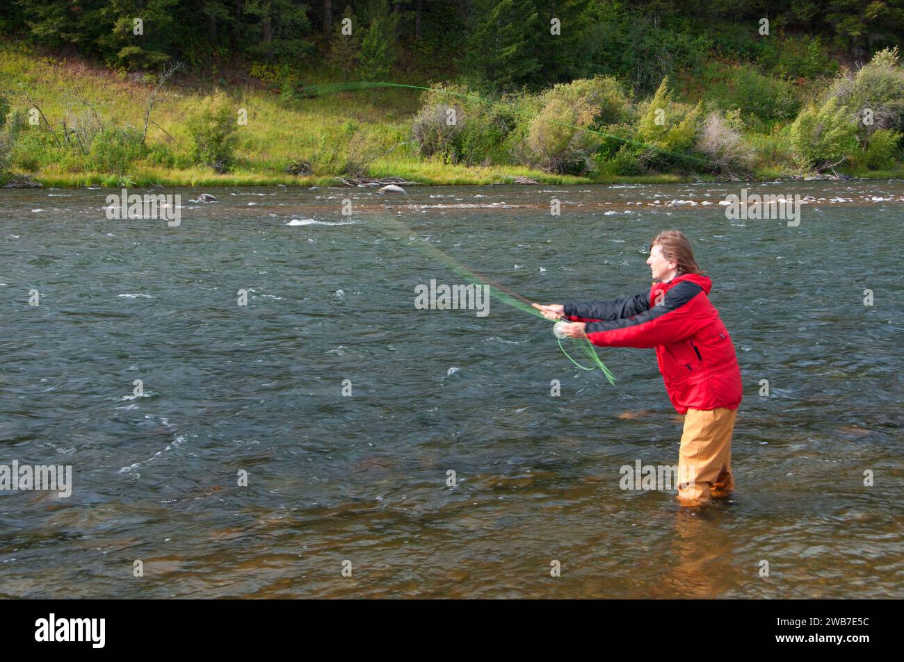 Madison River flyfishing, Windy Point Boat Launch, Bureau of Land