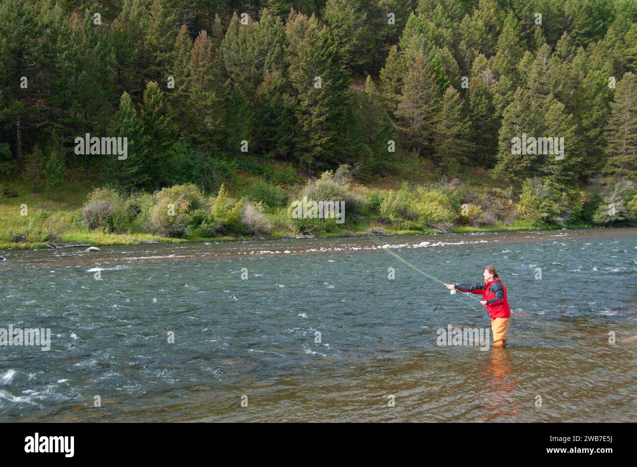 Madison River flyfishing, Windy Point Boat Launch, Bureau of Land