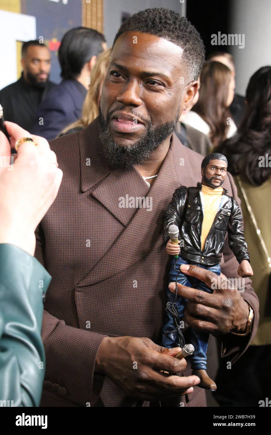 New York, NY, USA. 8th Jan, 2024. Kevin Hart at the Netflix world