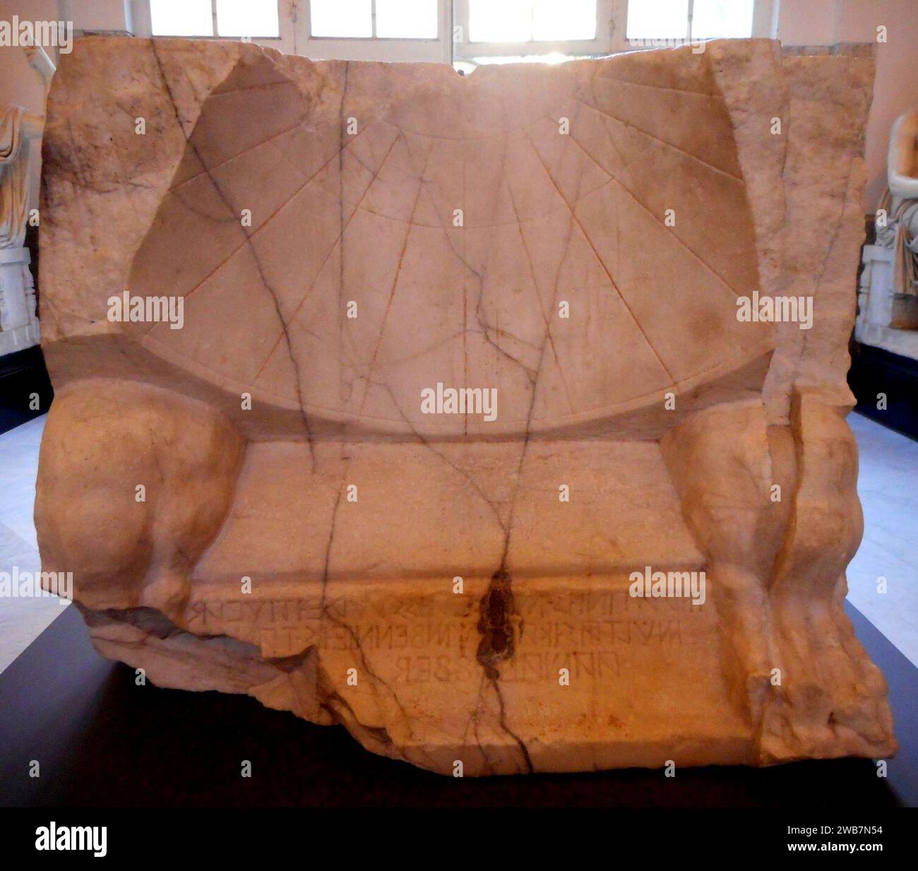 ''Sundial'' from Pompeii (before 79 AD), Stabian Baths - Exhibition ...