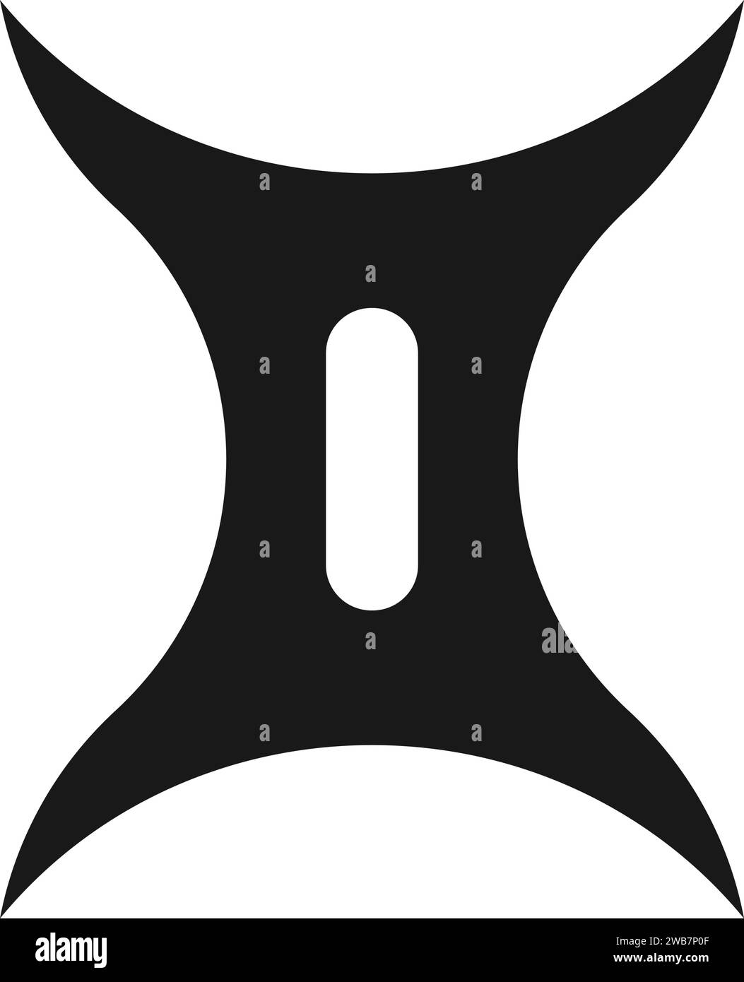 Zodiac star icon Gemini symbol vector illustration design Stock Vector