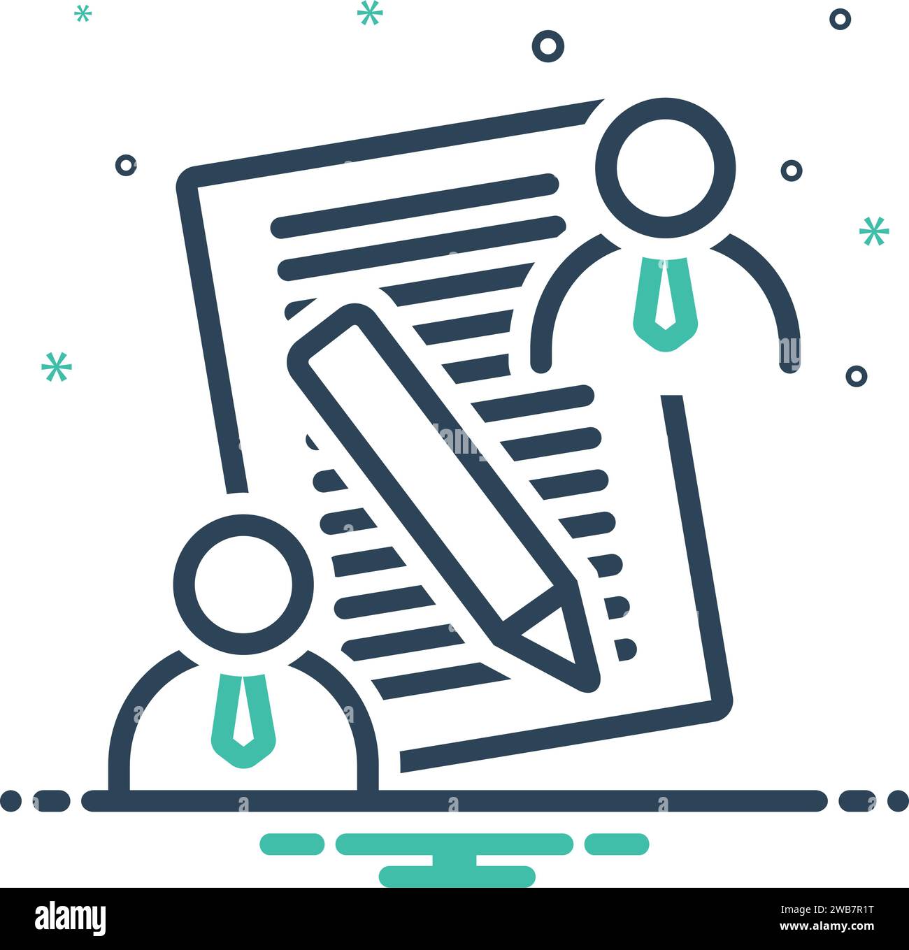 Client brief icon Stock Vector Image & Art - Alamy
