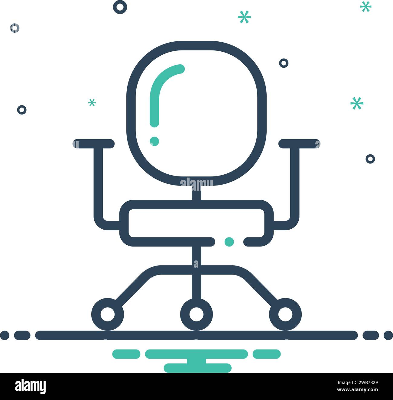 Business chair icon Stock Vector Image & Art - Alamy