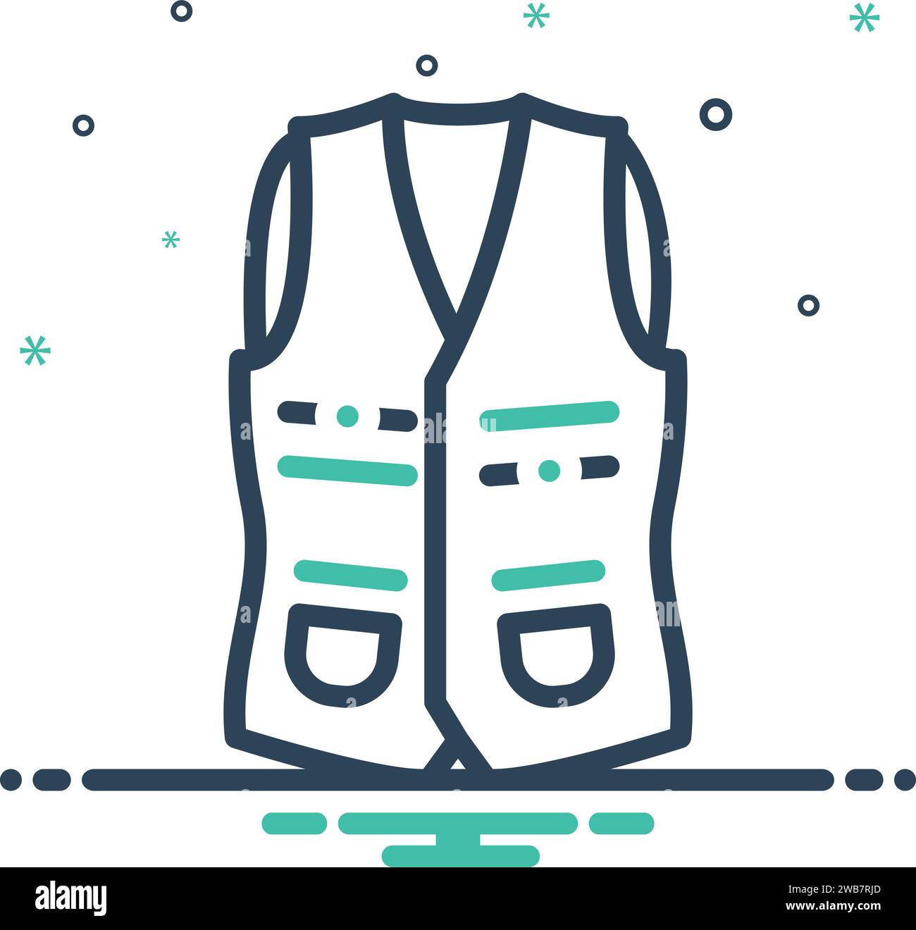 Icon for vest , jackets Stock Vector Image & Art - Alamy