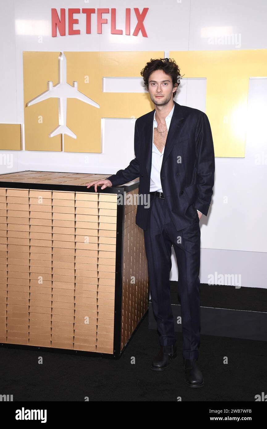 New York USA 08th Jan 2024 Oli Green Attends The Netflix S Lift   New York Usa 08th Jan 2024 Oli Green Attends The Netflixs Lift World Premiere At Jazz At Lincoln Center New York Ny January 8 2024 Photo By Anthony Beharsipa Usa Credit Sipa Usaalamy Live News 2WB7WFB 