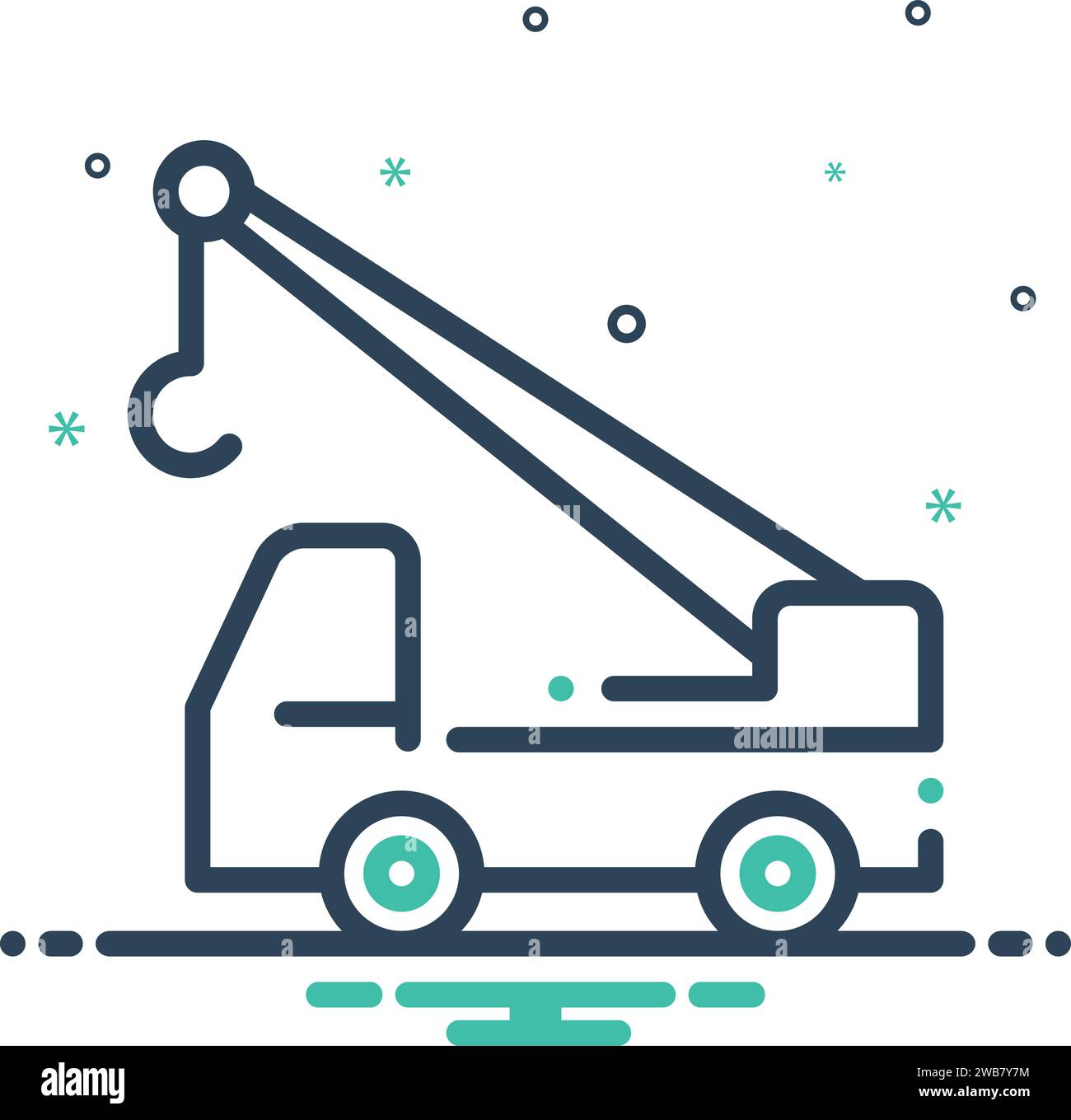 Icon for crane,truck Stock Vector Image & Art - Alamy