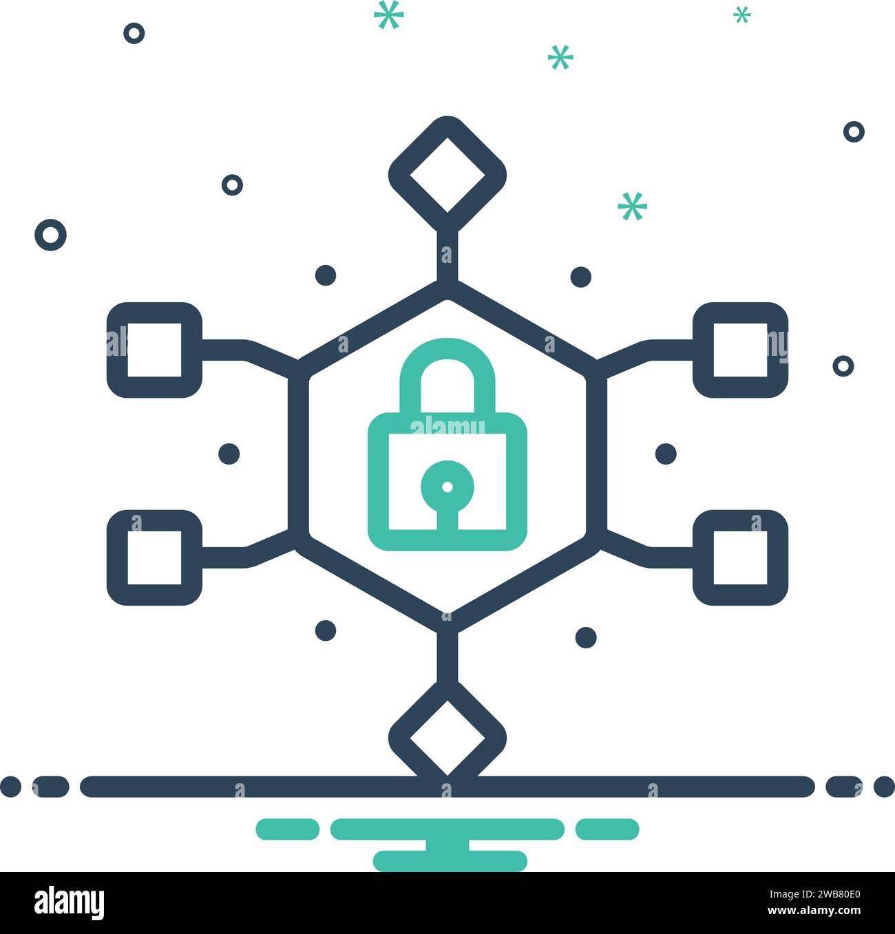 Data encryption sign Stock Vector Images - Alamy