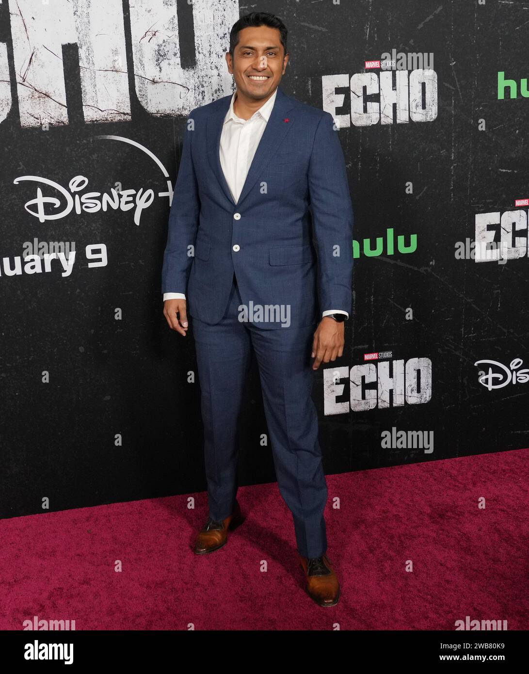Los Angeles, USA. 10th Dec, 2023. Tenoch Huerta arrives at the Marvel ...