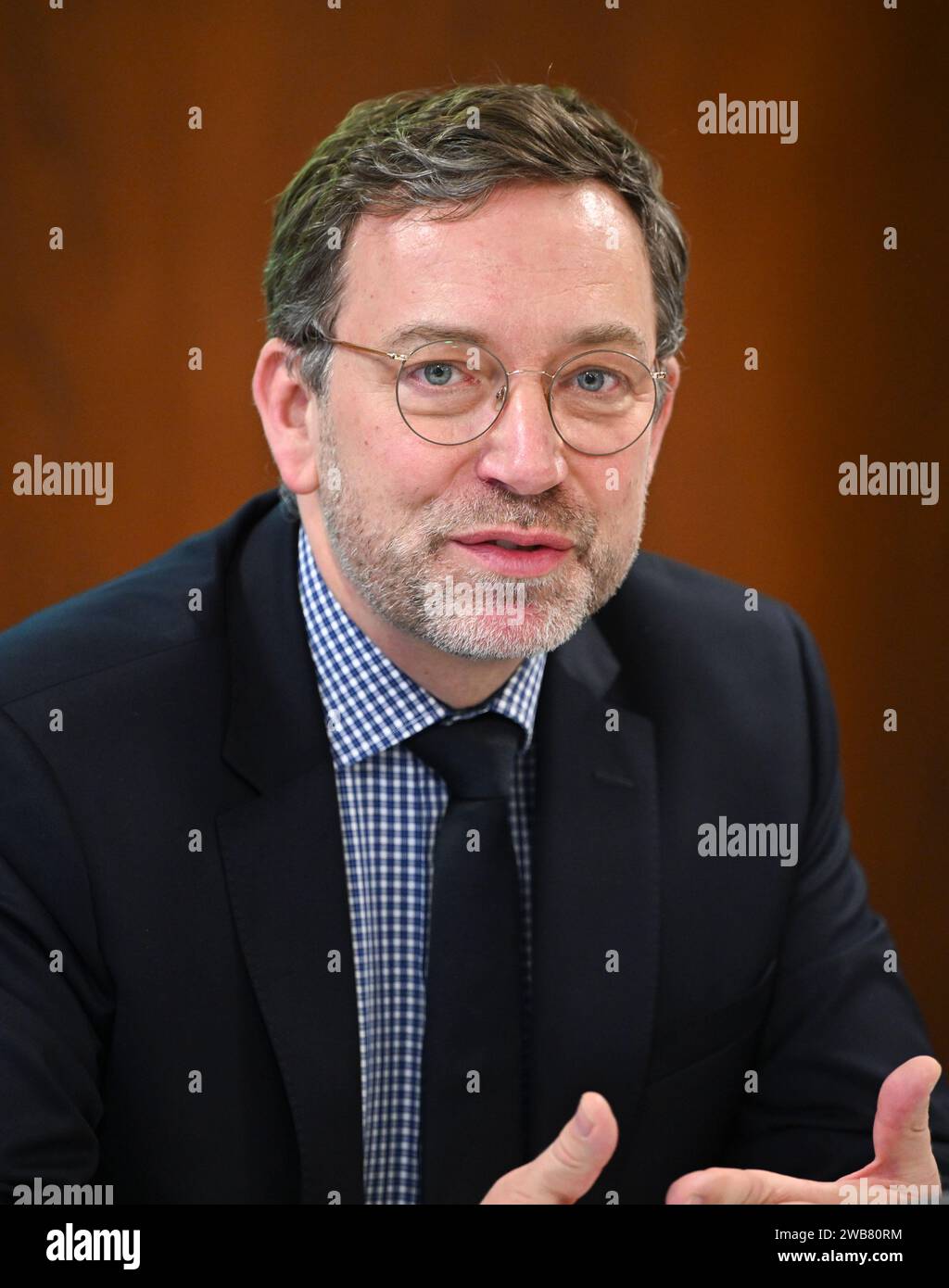 Berlin, Germany. 05th Jan, 2024. Roland Brumberg, Deputy State Chief