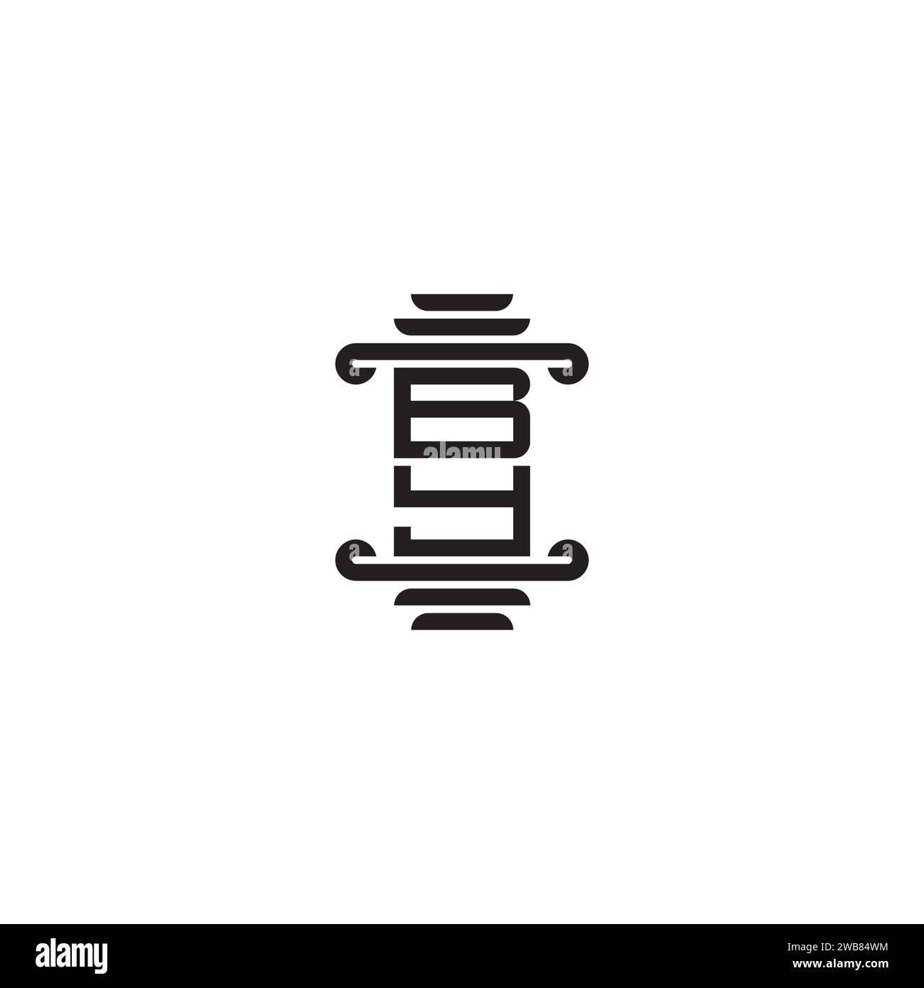 Pillar vector vectors hi-res stock photography and images - Alamy