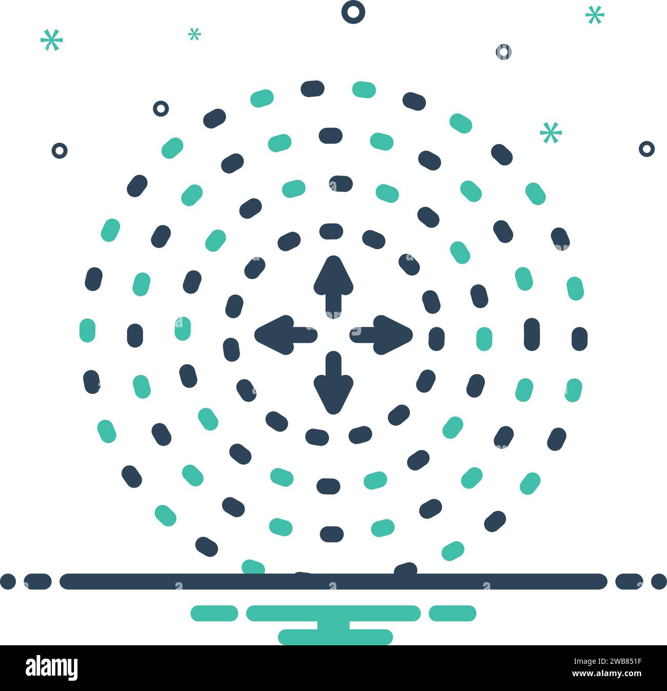 Icon for diffusion,spreading Stock Vector Image & Art - Alamy