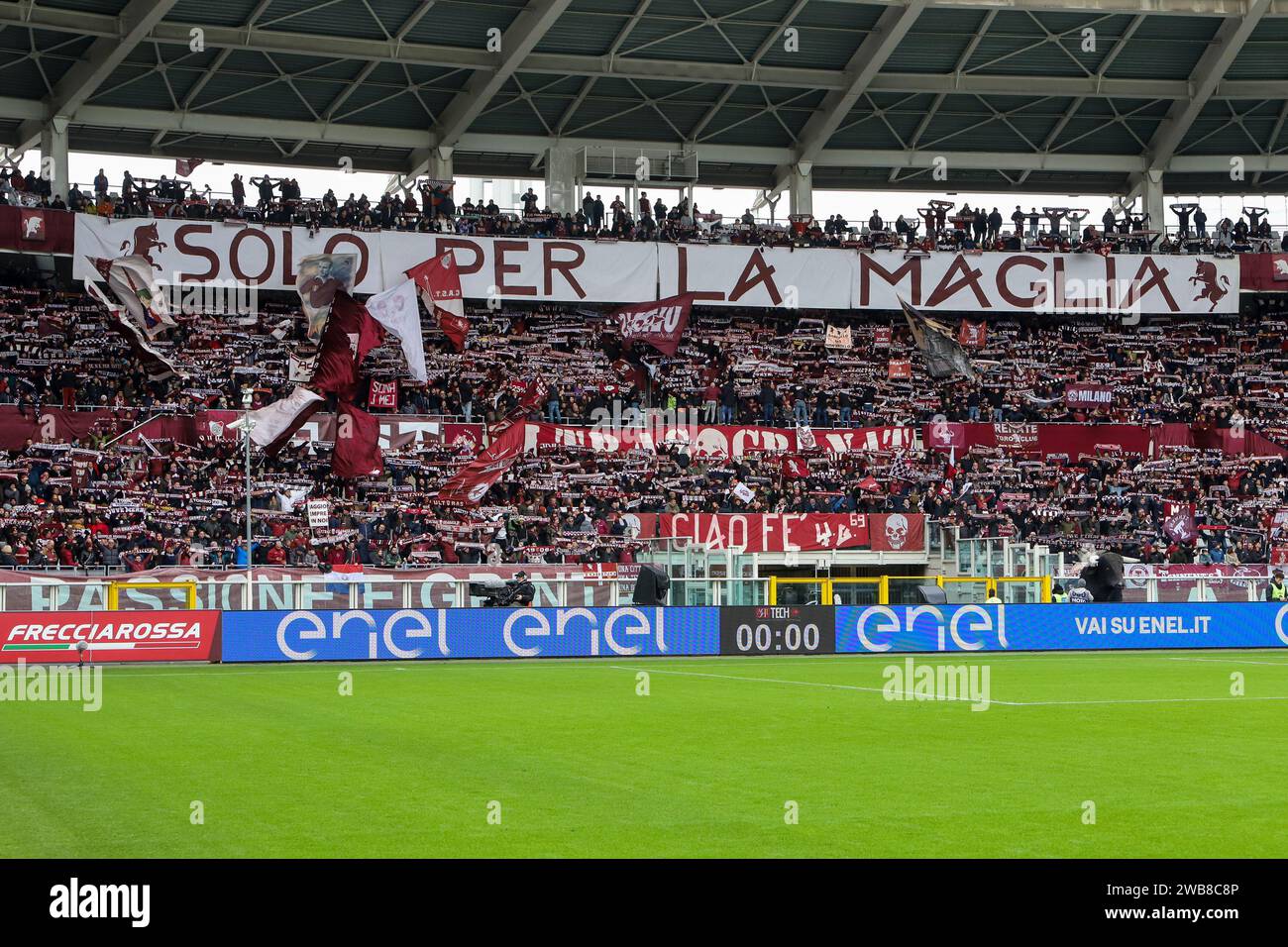 January 7 2024 Turin - Italy - Sport, Soccer - Fc Torino Vs Ssc Napoli ...