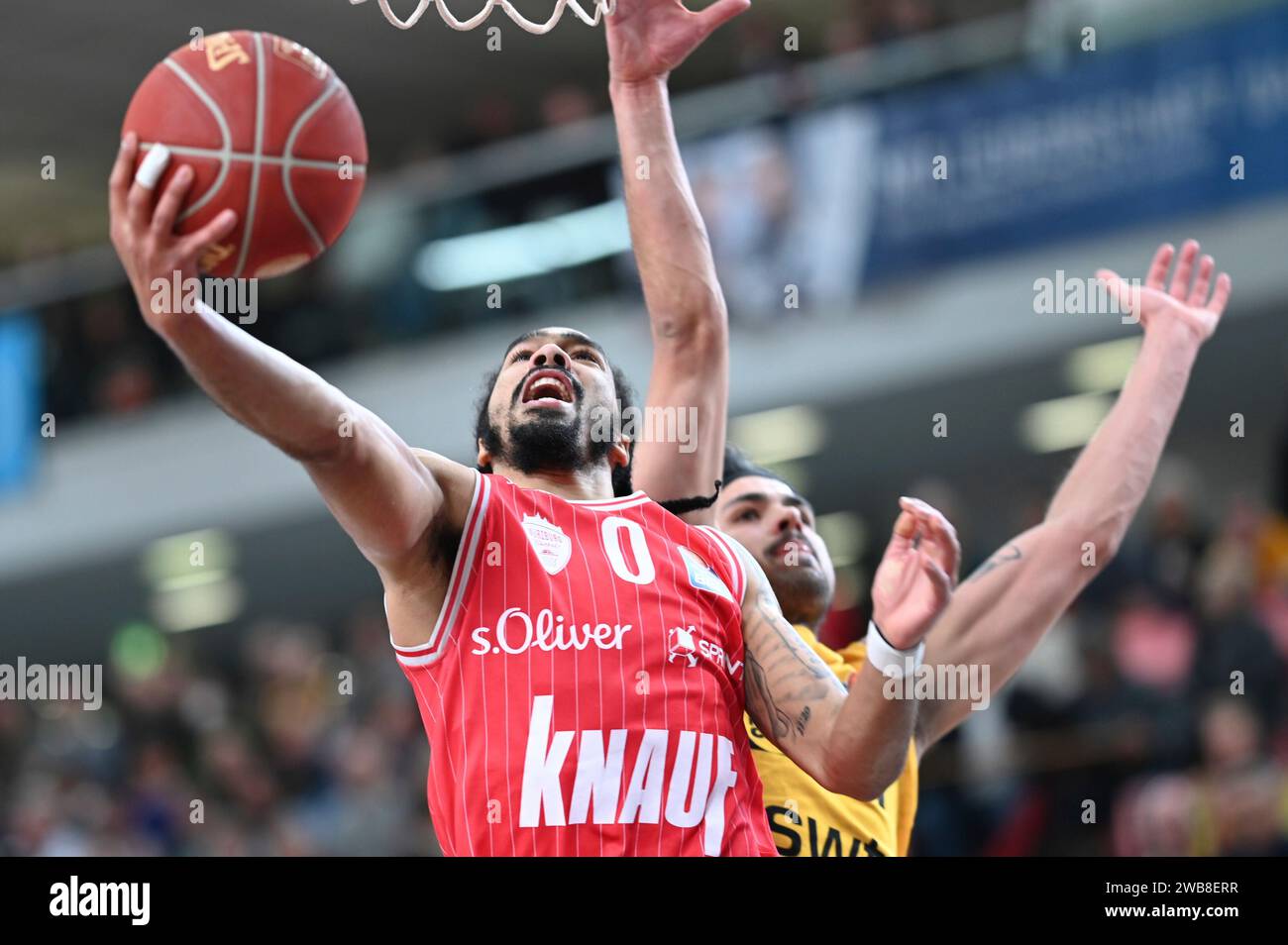 Tuebingen, Deutschland. 08th Jan, 2024. Livingston II, Otis (Wuerzburg