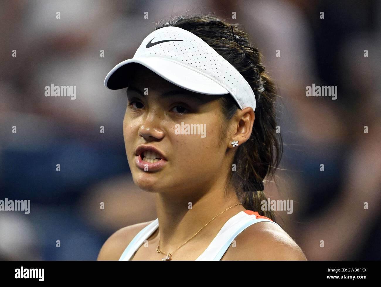 File photo dated 30082022 of Emma Raducanu who's exhibition match ahead of her return to grand