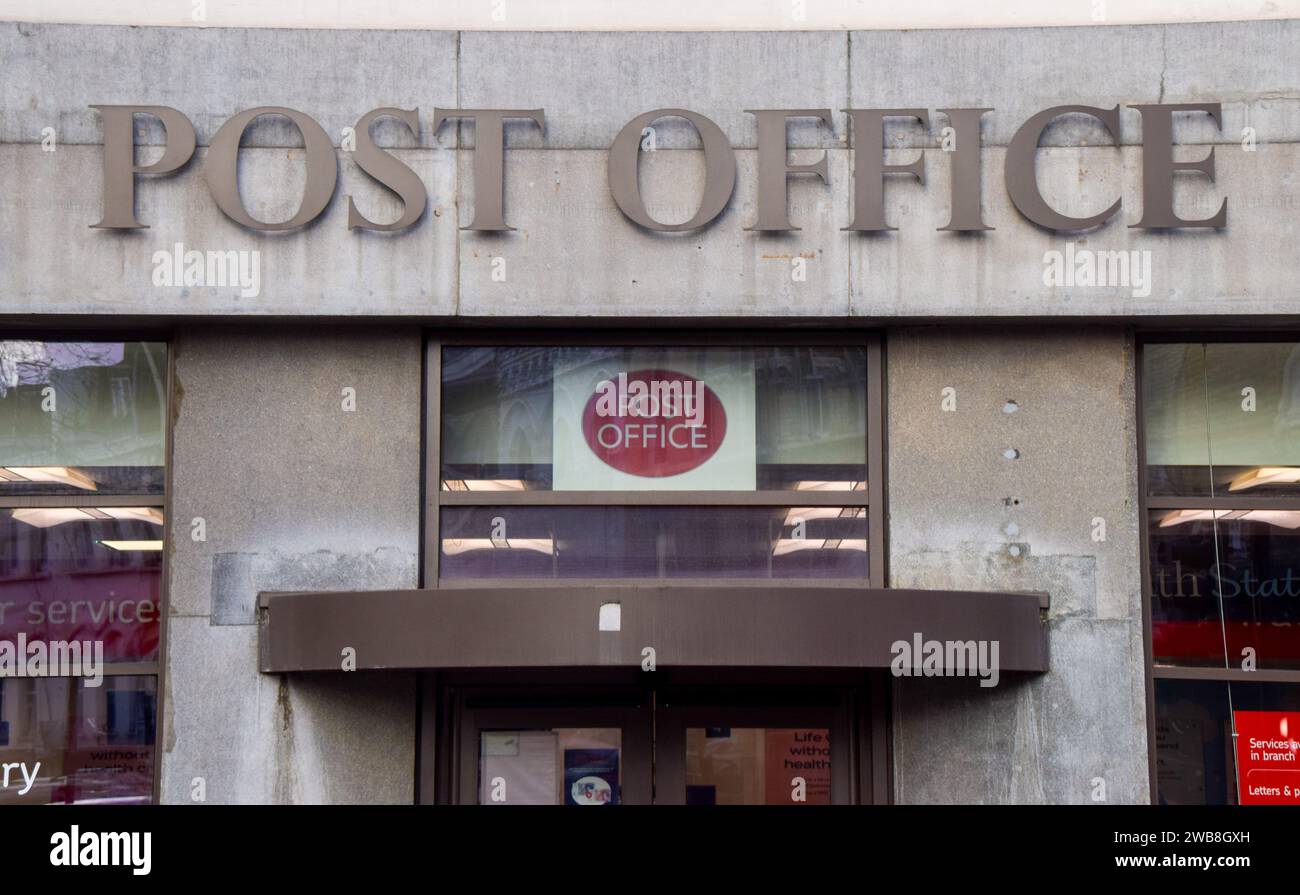 London, UK. 9th January 2024. Exterior view of the Mount Pleasant Post