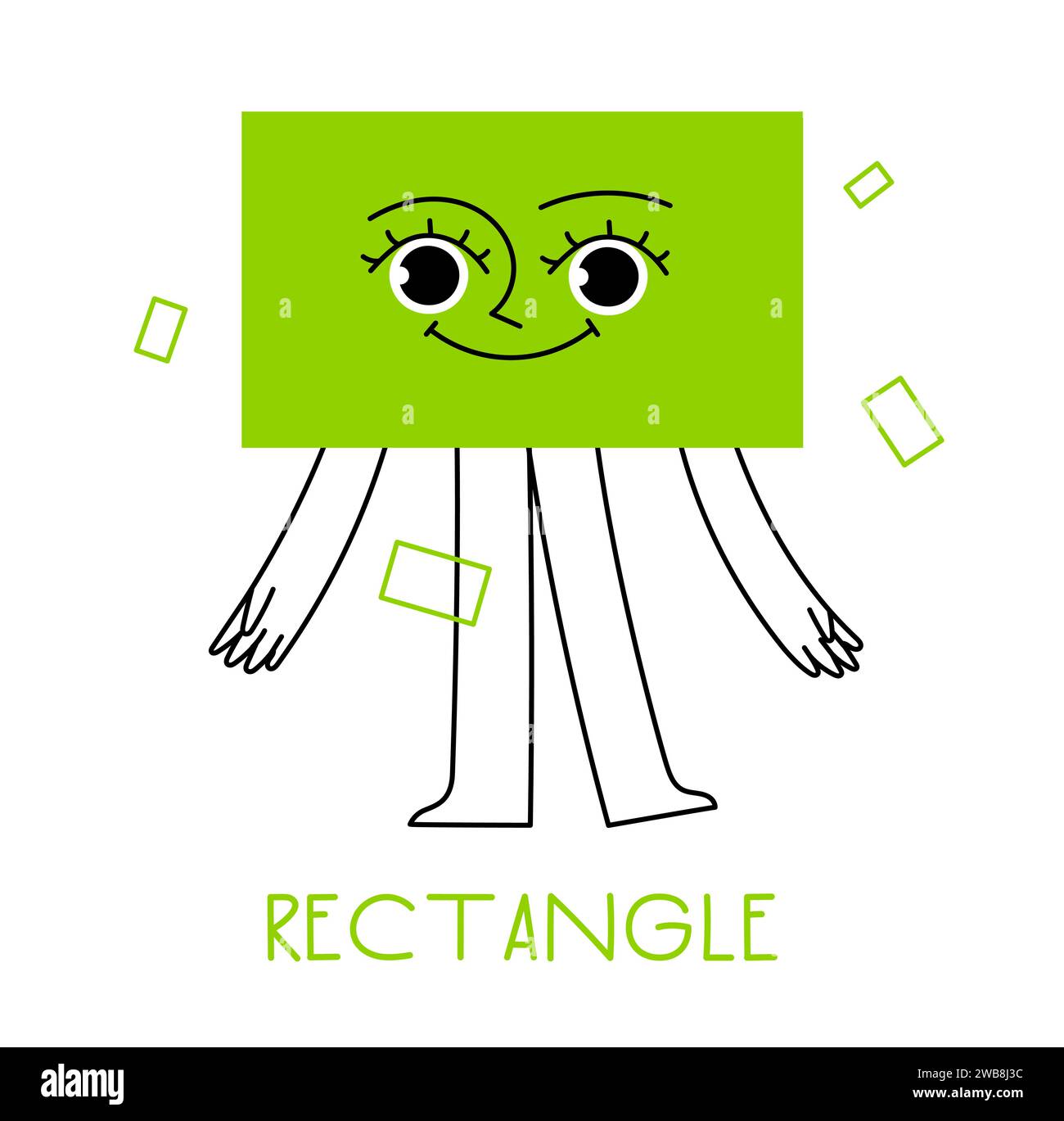 Rectangle figure hi-res stock photography and images - Alamy