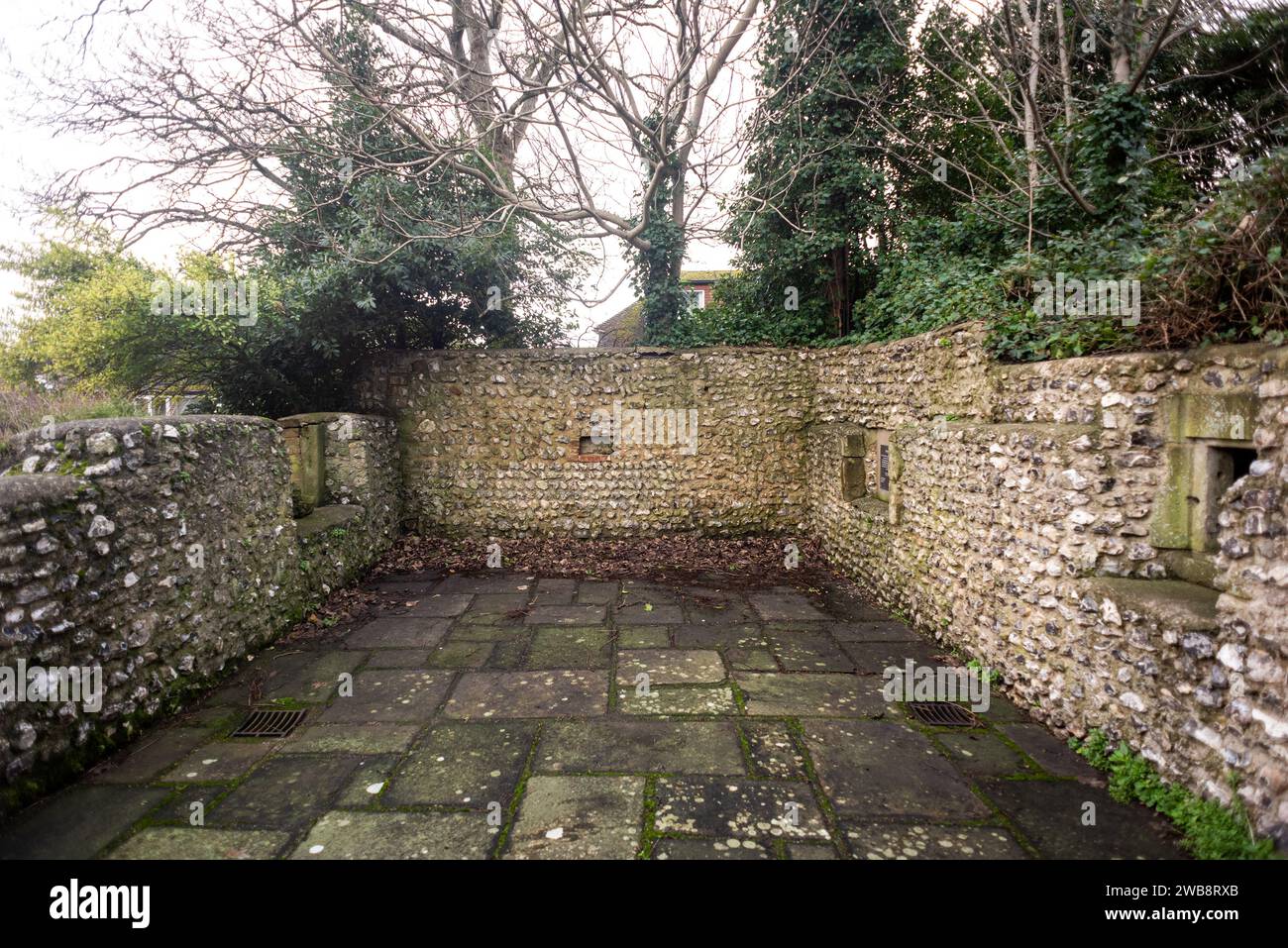 Newhaven, January 6th 2024 The Old Priest's House at St Leonard's