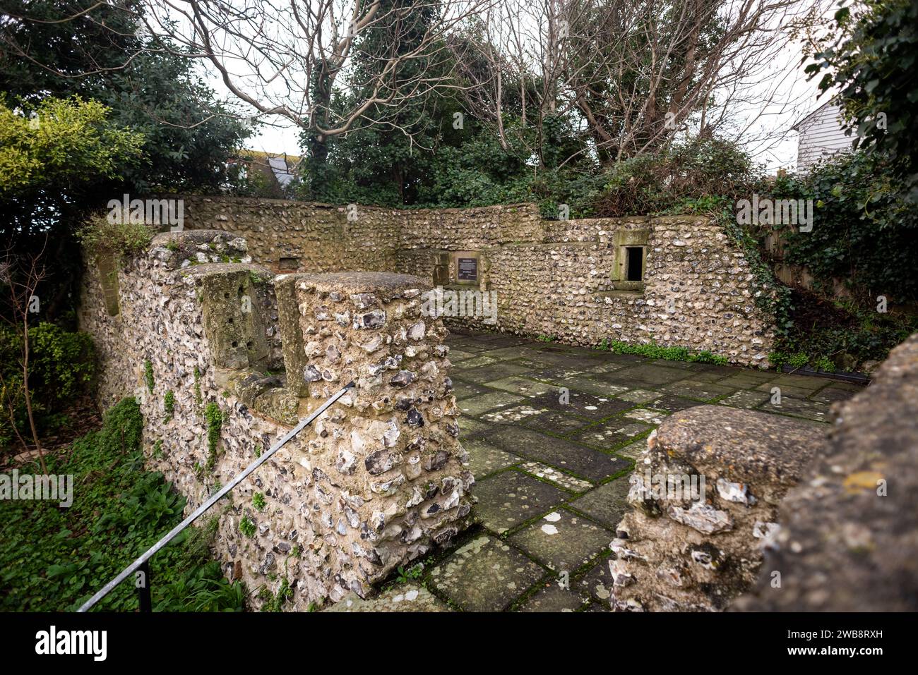 Newhaven, January 6th 2024 The Old Priest's House at St Leonard's