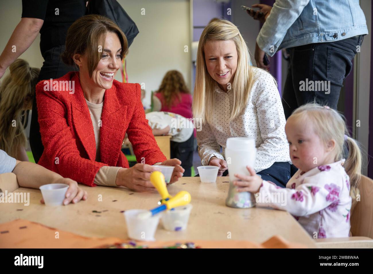 File photo dated 27/09/23 of the Princess of Wales with Darcie, 3, and