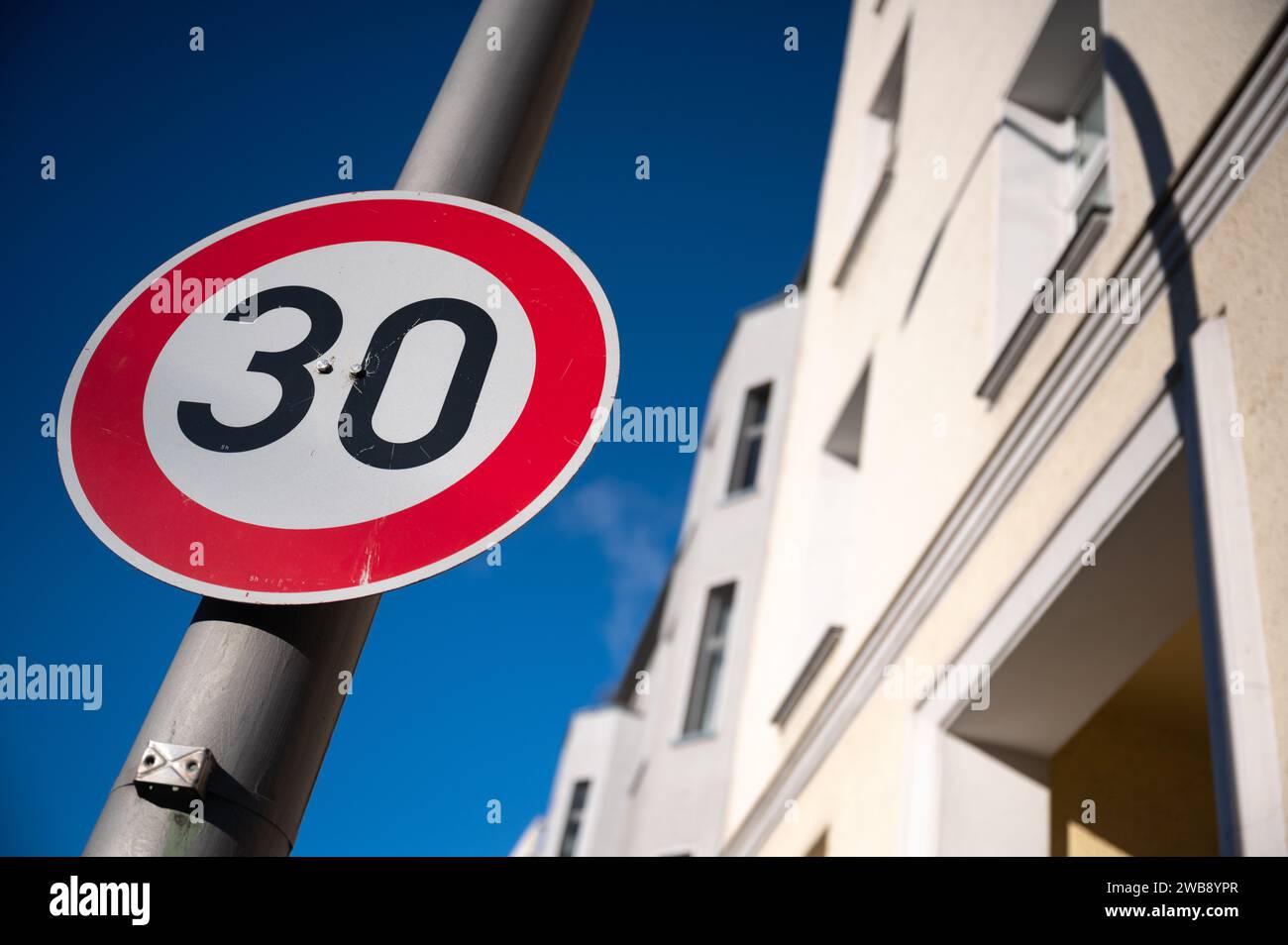 Berlin, Germany. 09th Jan, 2024. A traffic sign with the inscription ...