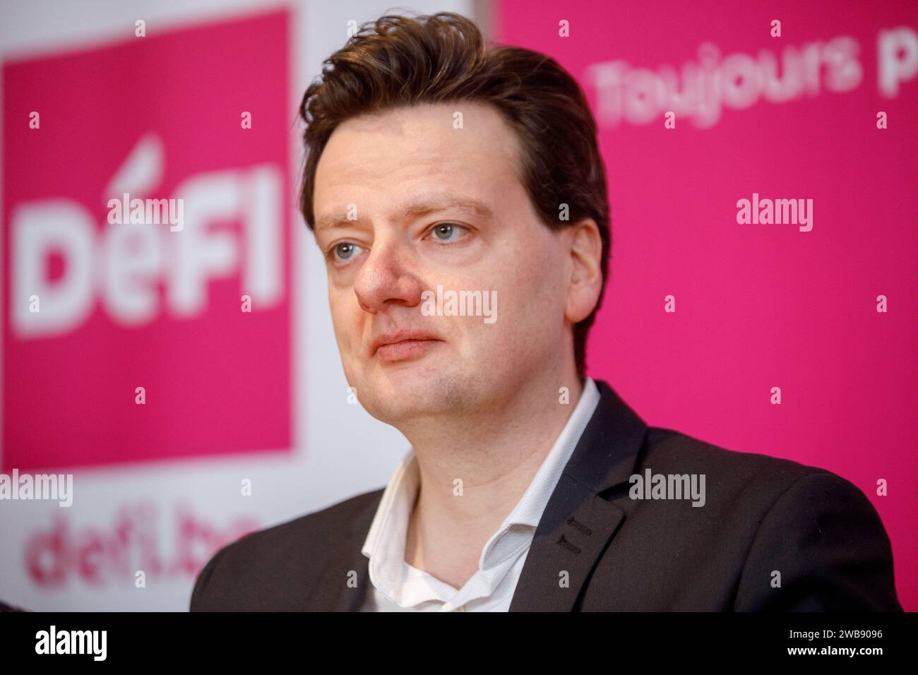 DeFI chairman Francois De Smet pictured during a press conference of