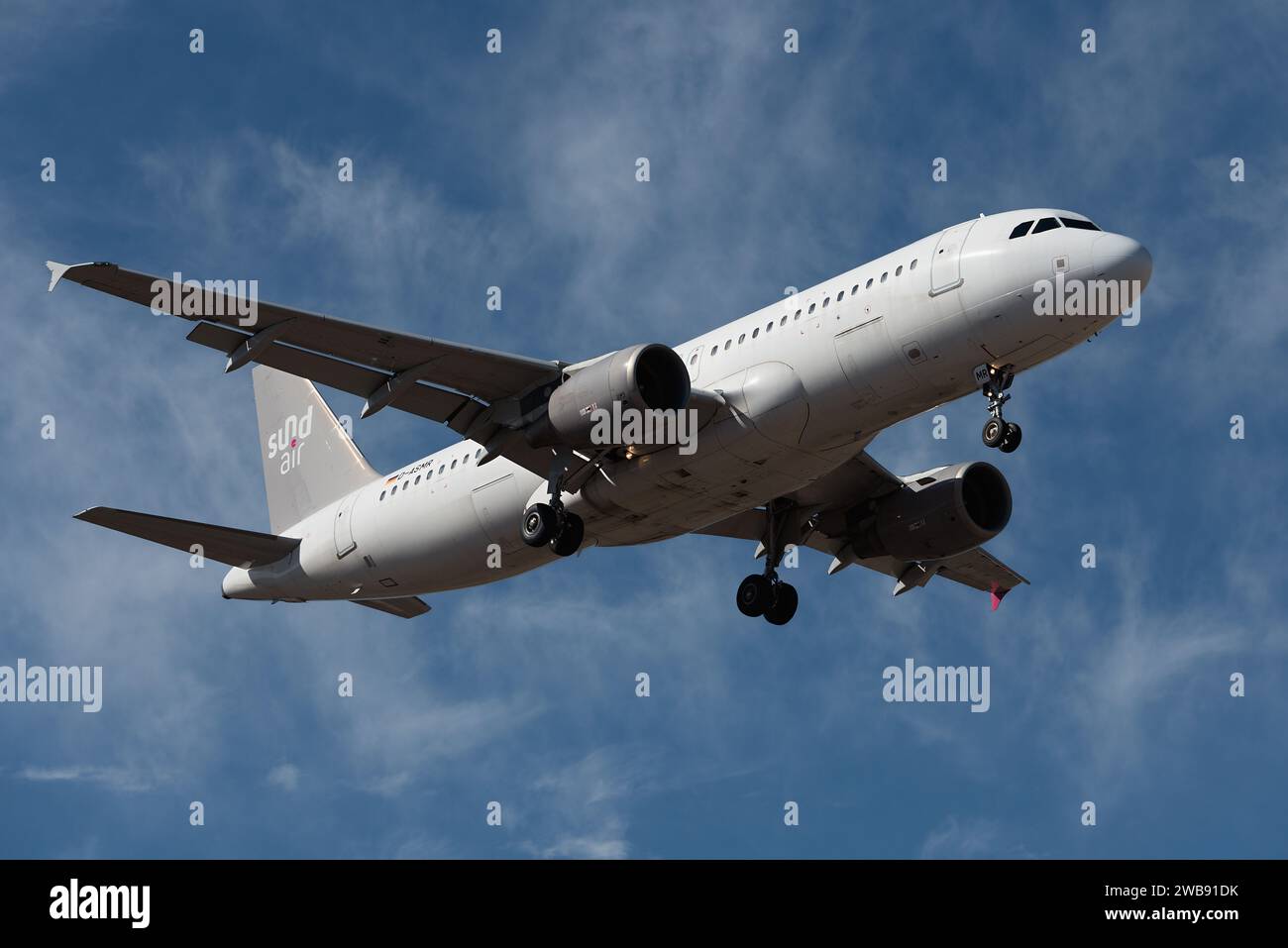 Tenerife, Spain January 3 st, 2024. Airbus A320214 Sundair Airlines