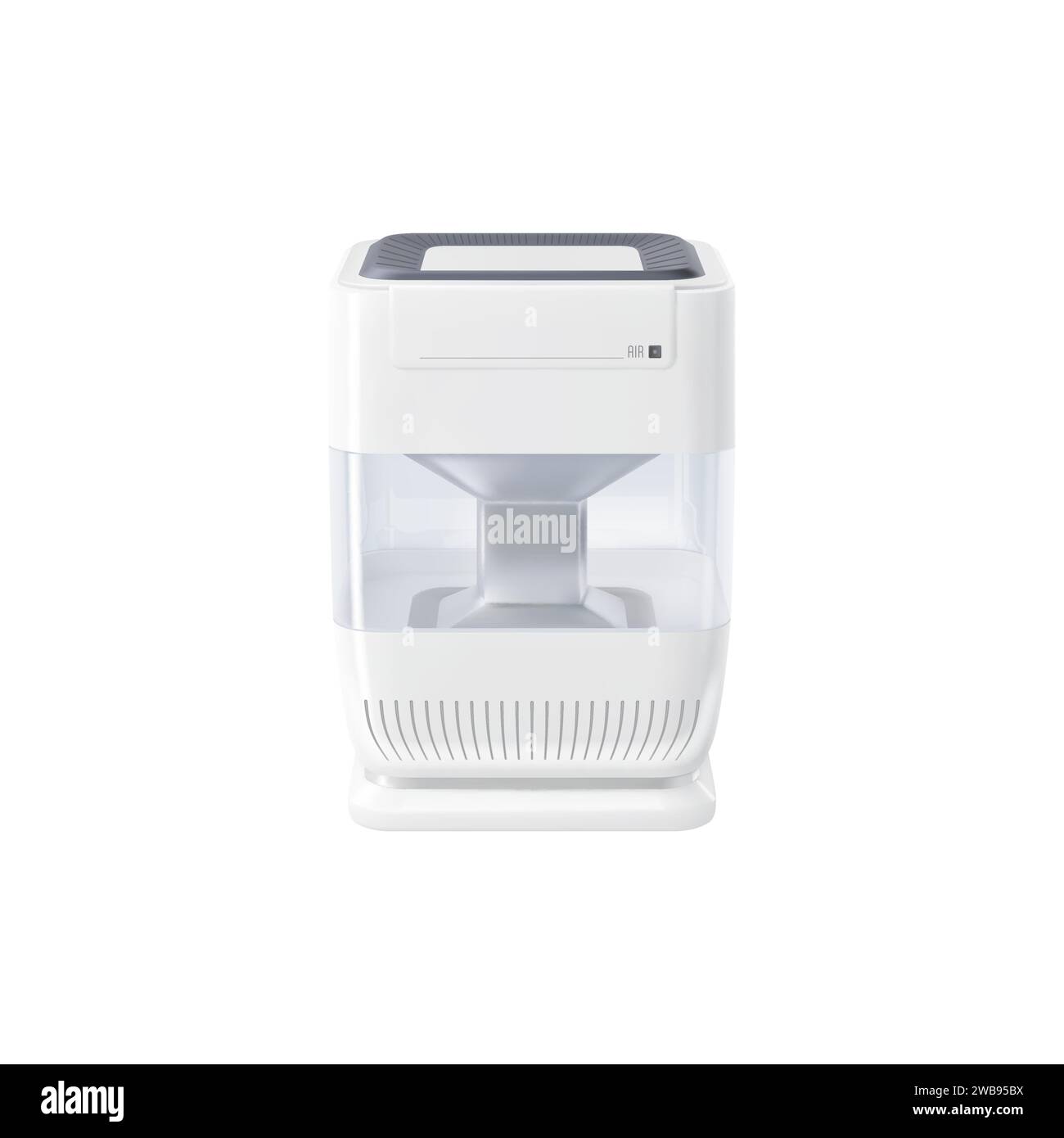 Realistic air purifier. House or apartment air cleaning, purification
