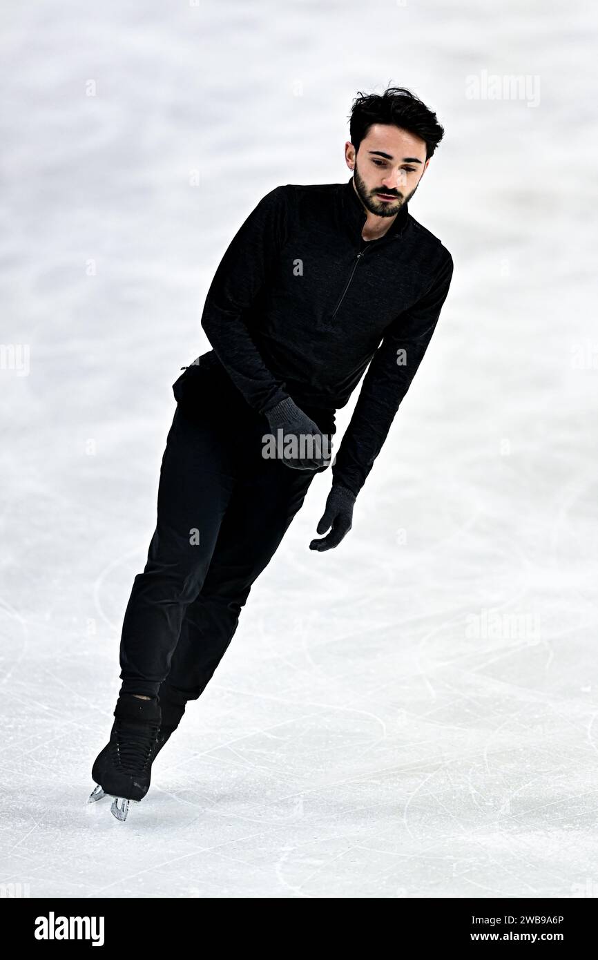 Kaunas, Lithuania. 09th Jan, 2025. Kevin AYMOZ (FRA), during Men